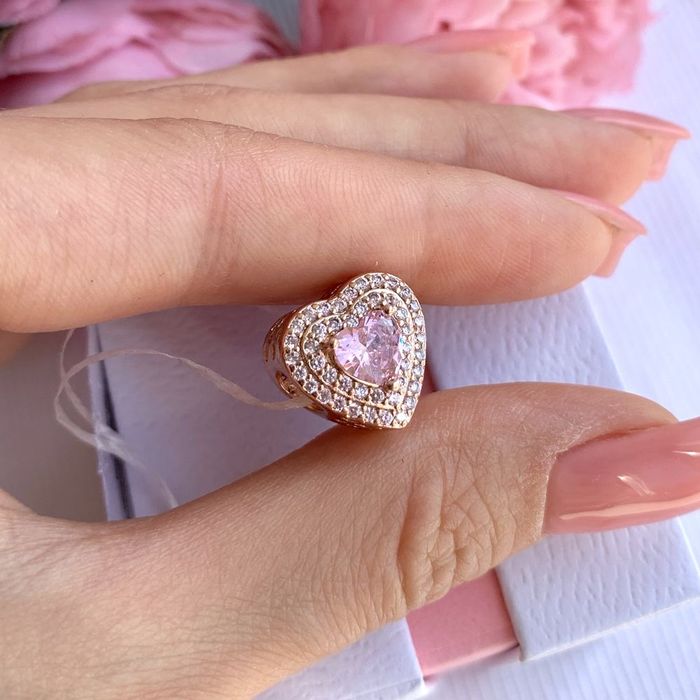 Шарм Pandora, Намистина нова оригінал Пандора Підвіска позолота бусина