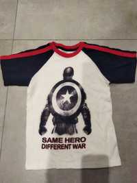 T-shirt Kapitan Ameryka firmy Marvel rozm 134/140 cm oryg. USA