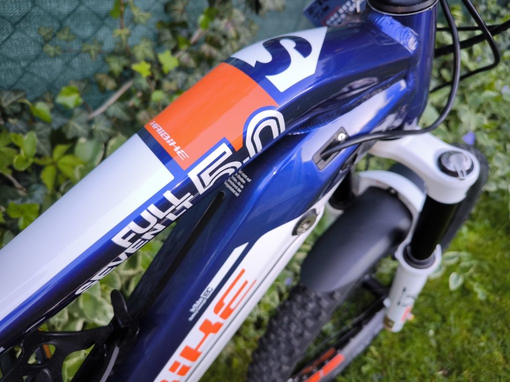 Rewelacyjny Haibike piękny FULL elektryczny rower,mega doposażony M ra