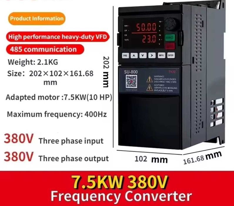 Variador de velocidade - Modelos SU800 – Série Avançada