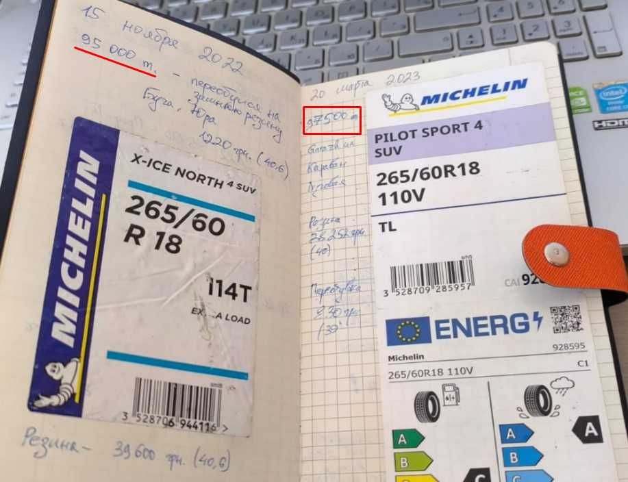 Комплект 4 шини Michelin X-Ice North 4 SUV 265 60 R18 114T XL шипована