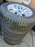 Koła zimowe VW volkswagen Tuareg 255/60/18 Goodyear