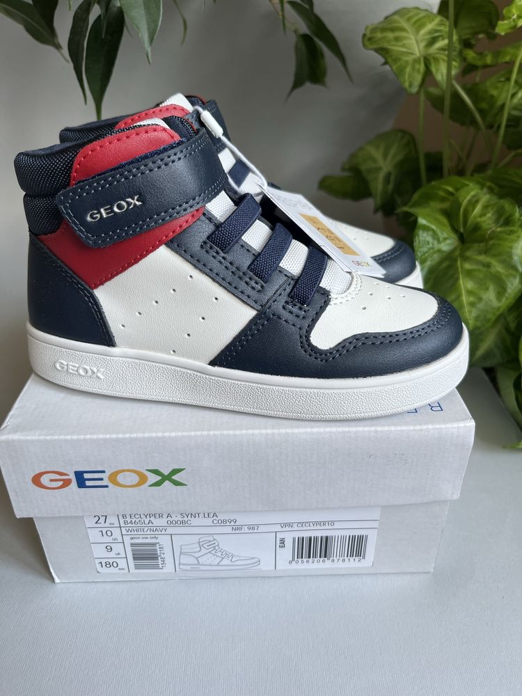 високі кросівки 27р. Geox Eclyper, хайтопи на хлопчика, кроссовки