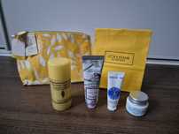 L'occitane zestaw kosmetykow kosmetyczka krem dezodorant