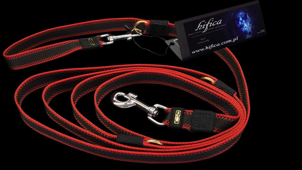 HIFICA STEP SIZE Smycz regulowana z przepinaniem PA 10-20kg dla Psa