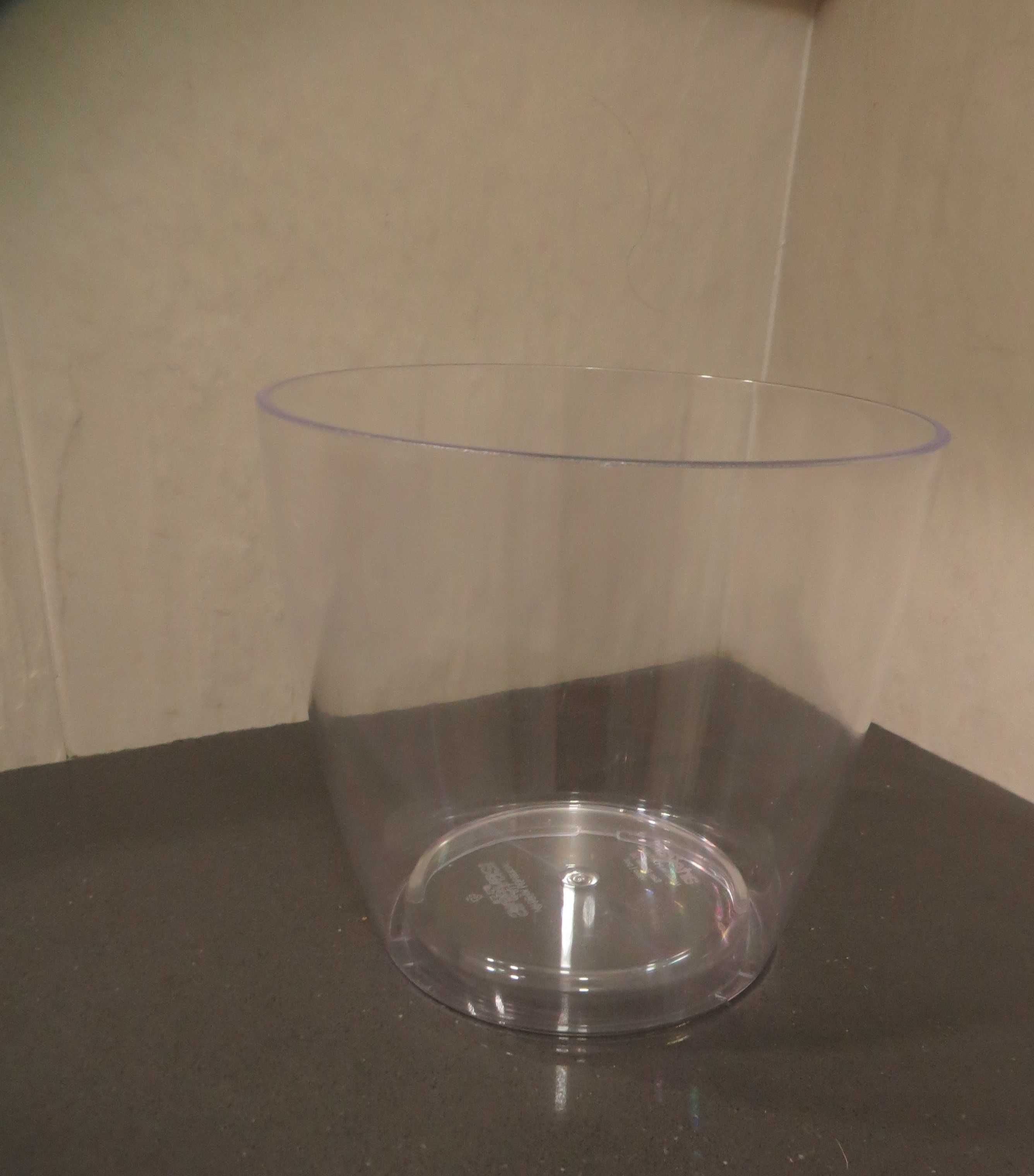 Vasos Plantas, Ecológico, transparente, 2 litros -Lote 3  - Novos