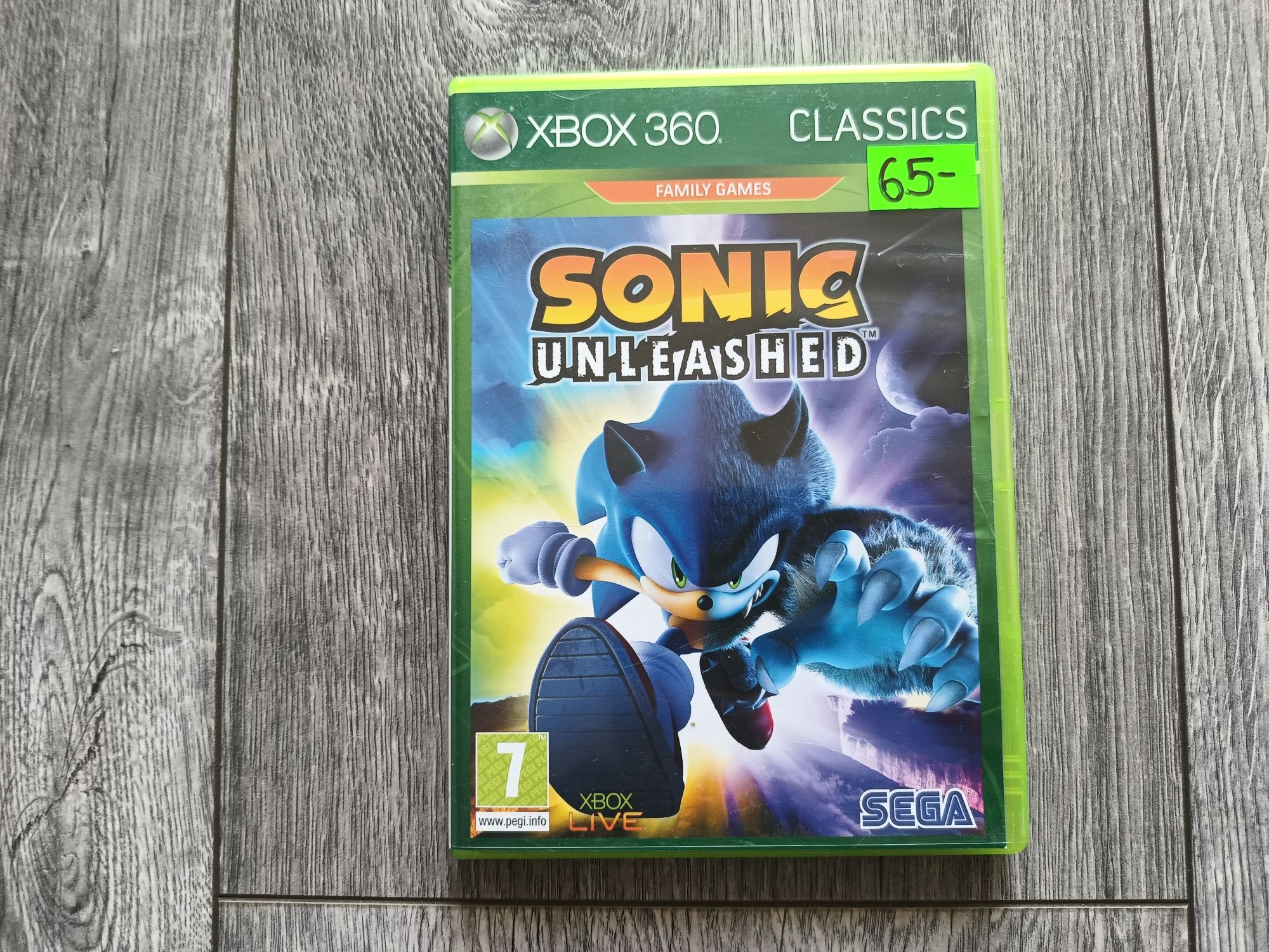 Gra Xbox 360/classics SONIC Unleashed