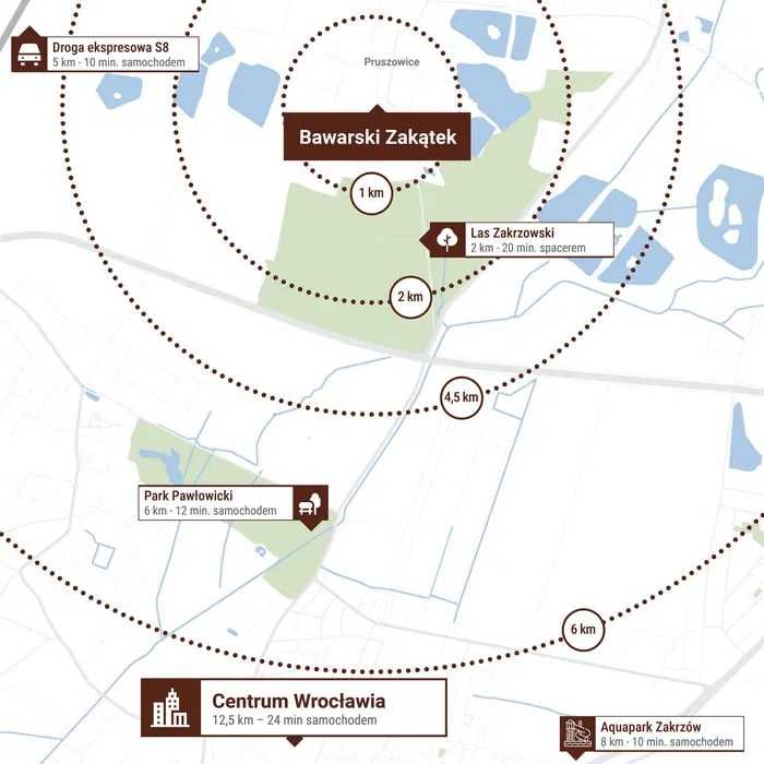 Dom jednorodzinny dwulokalowy w Bawarskim stylu z prywatnym ogródkiem