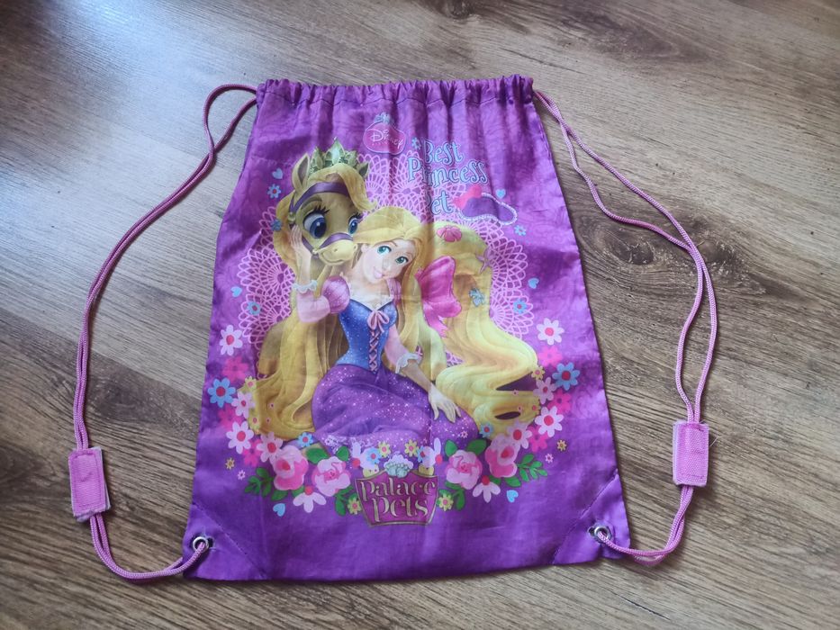 Worek na buty z księżniczką