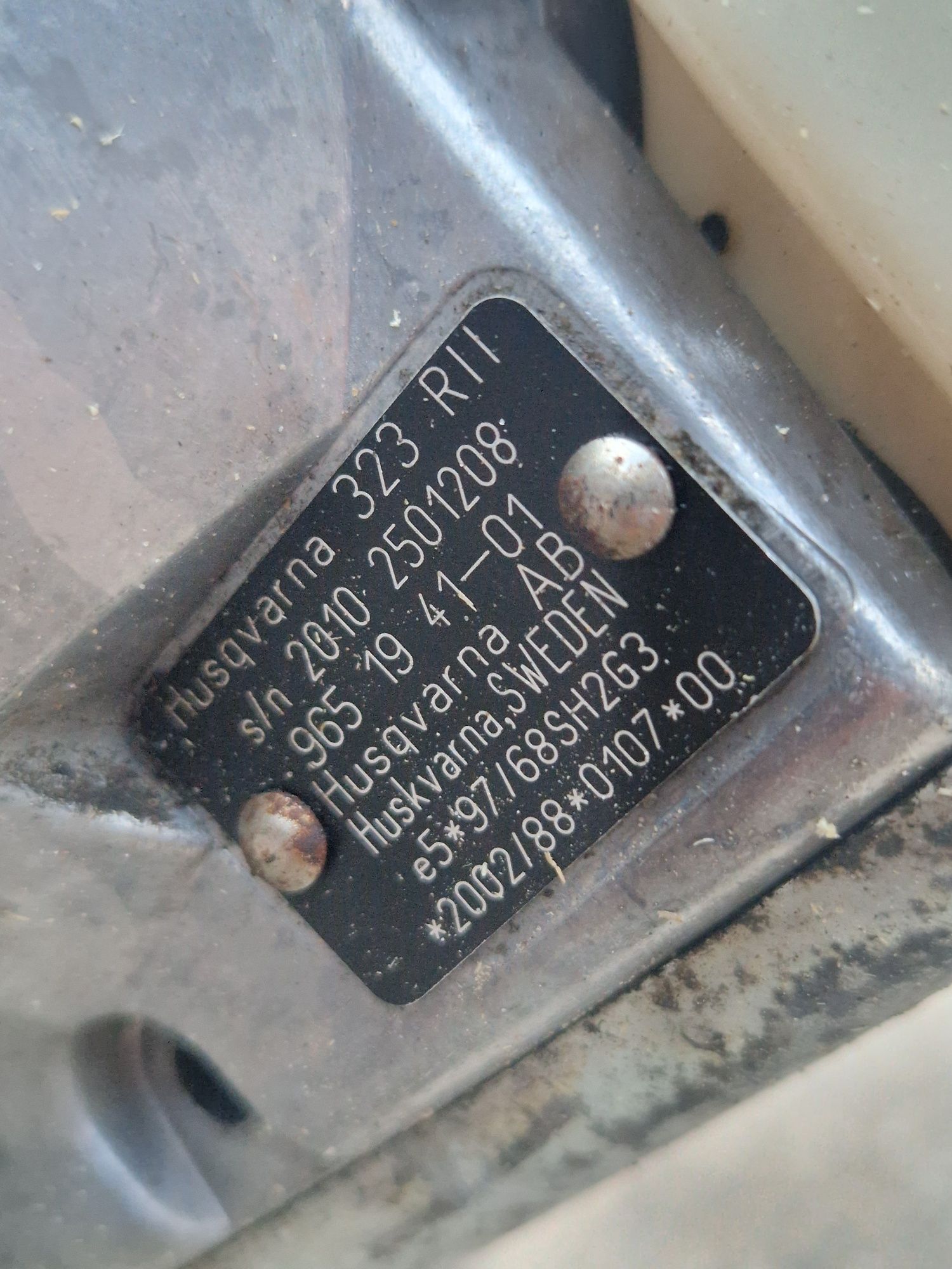 Podkaszarka spalinowa Husqvarna 323rII żyłka + tarcza