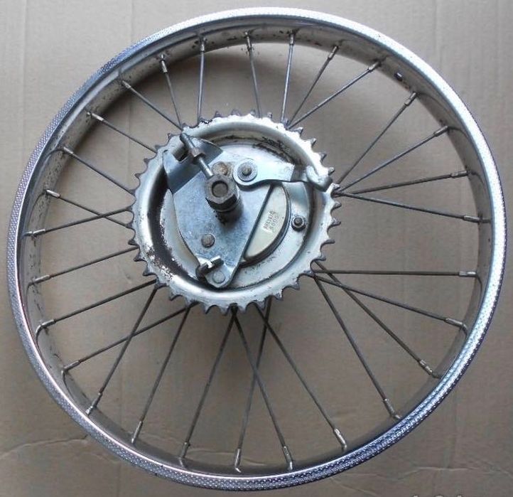 Roda Traseira  Completa Original para Mobilete Peugeot 102 , 101 , 103