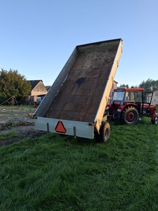 Przyczepa jednoosiowa 6.5 tony