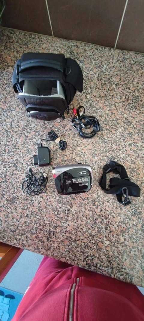 Maquina de filmar camcorder Samsung