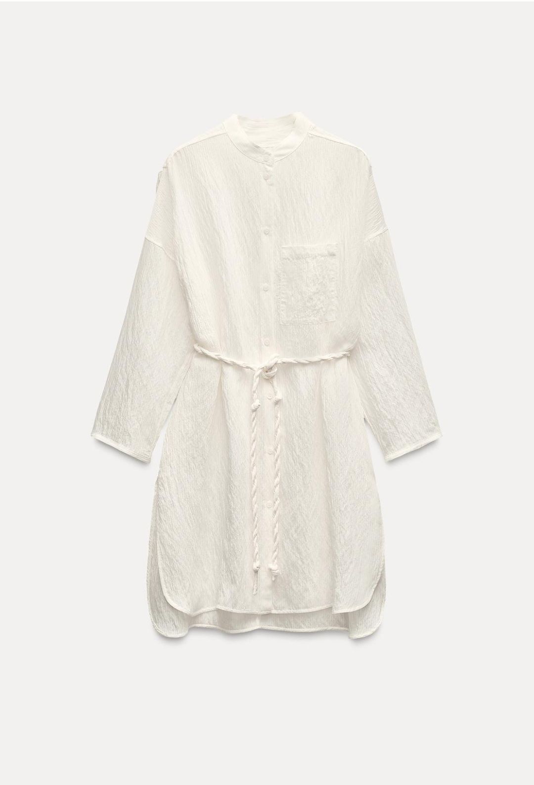 Удлиненная рубашка туника zara вискоза XS-S, M-L