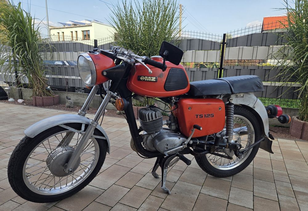 Mz ts z 1982 roku, oryginal do rejestracji.