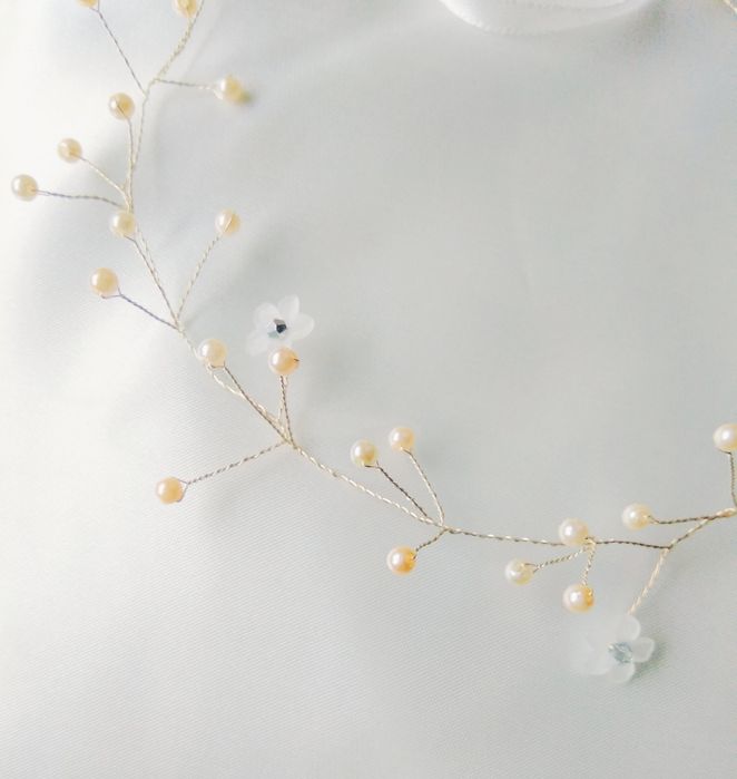 Wianek opaska ozdoba ślub