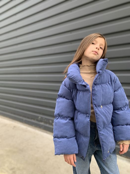 Куртка дитяча, для дівчат 110-150 (осінь/весна). Власний дизайн