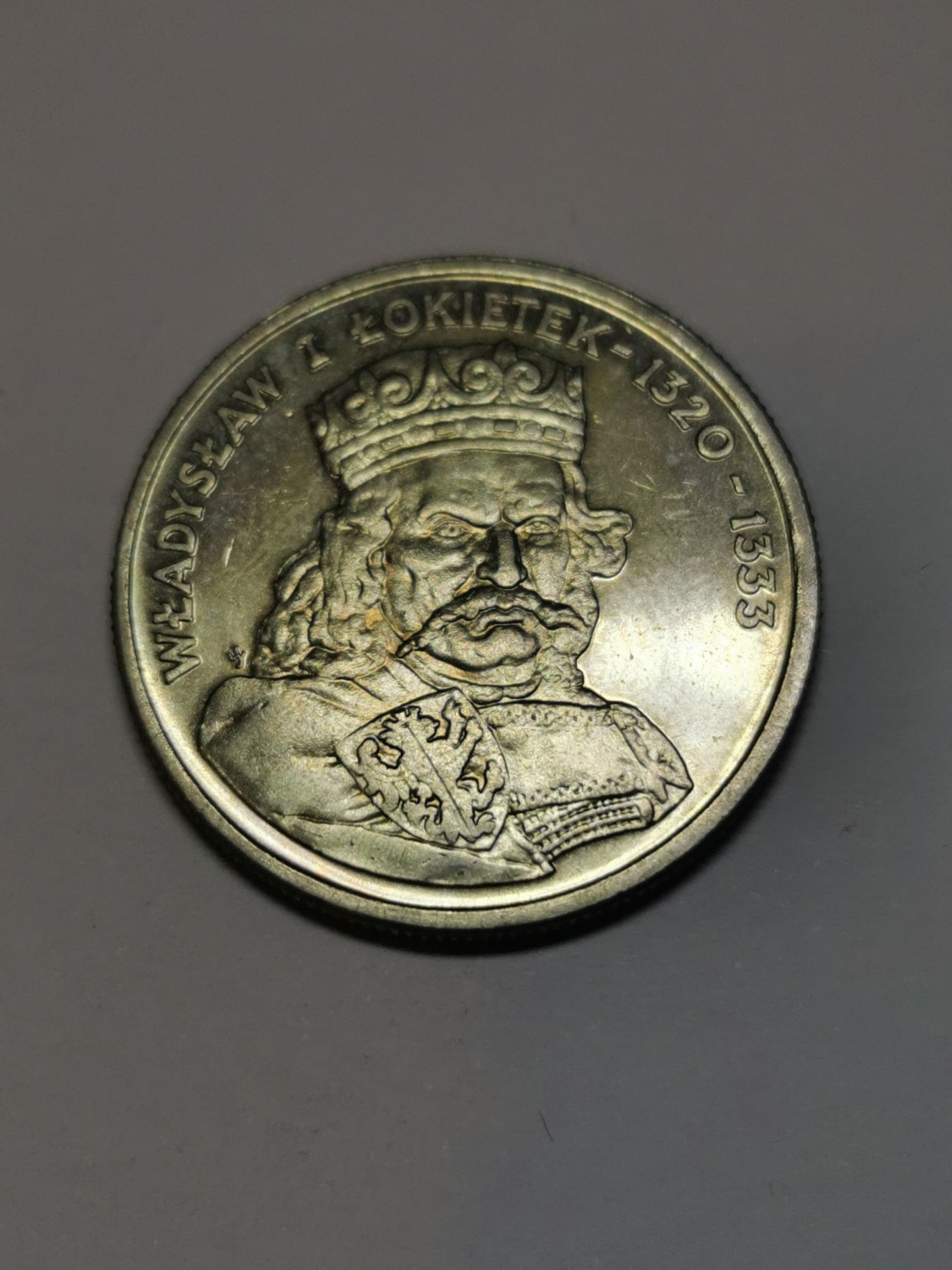 Moneta 100 zł z 1986 PRL Władysław I Łokietek