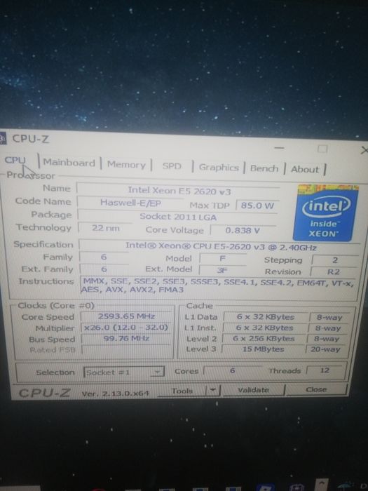 Dell t5810 xeon e5 2620  32gb gtx660