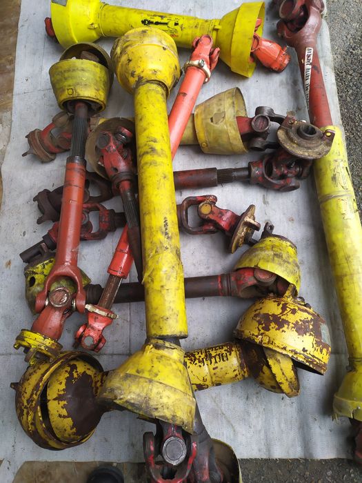 Części do glebogryzarki do truskawek , osłona, wałki WOM, Smarownica