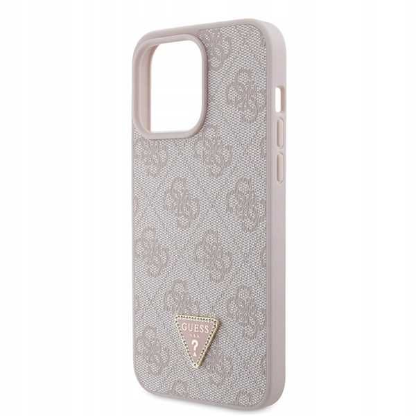 Guess etui pancerne iPhone 15 Pro Max oryginalne mocne kobiece różowy