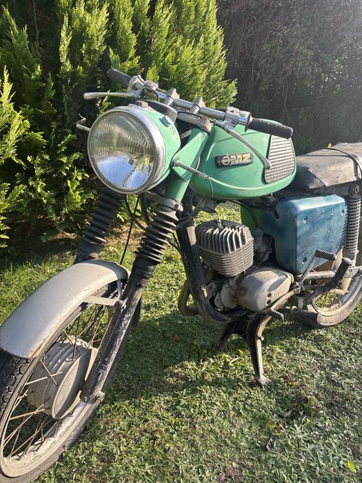 MZ TS 125 z dokumentami