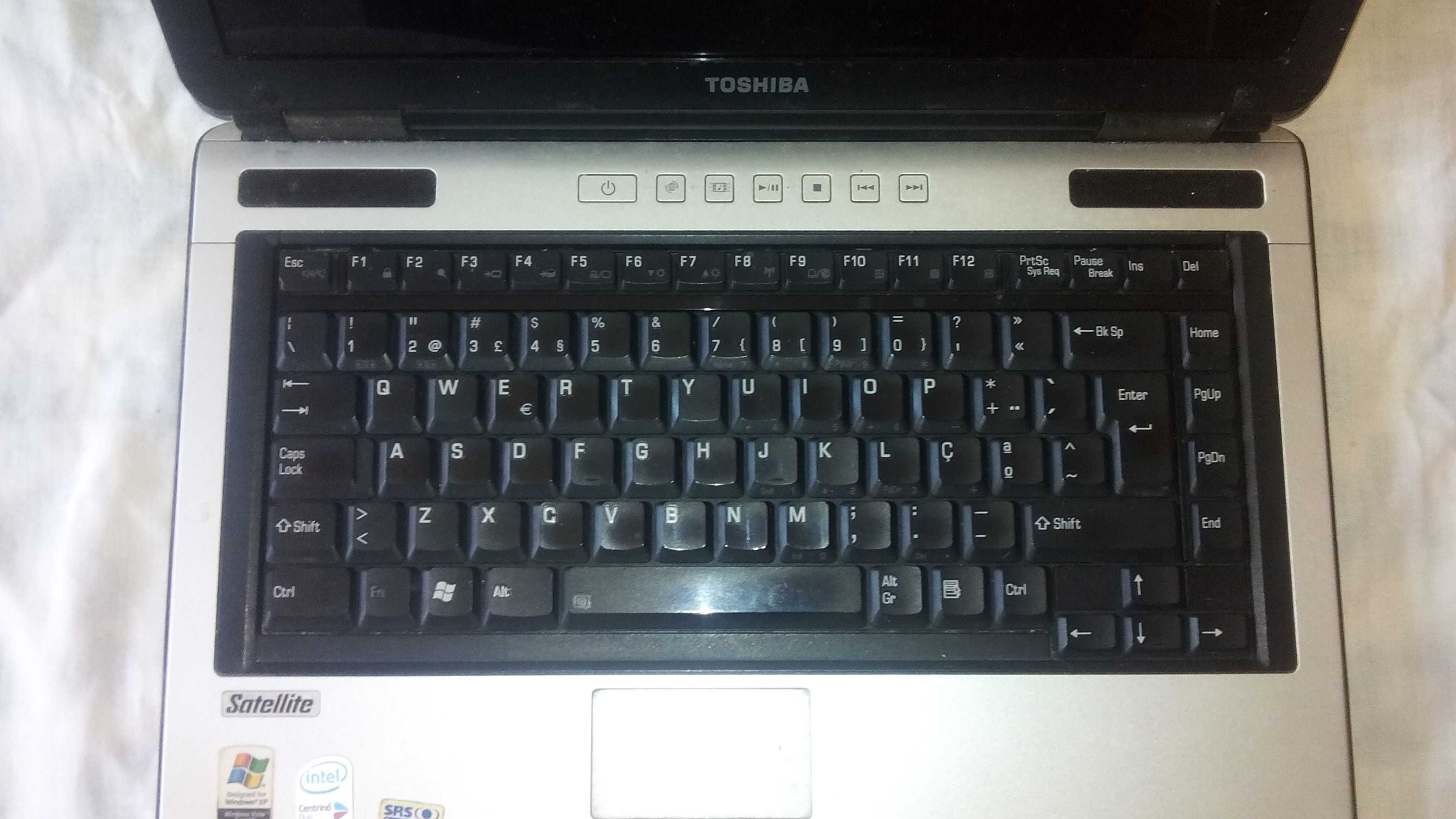 LAPTOP TOSHIBA com problemas