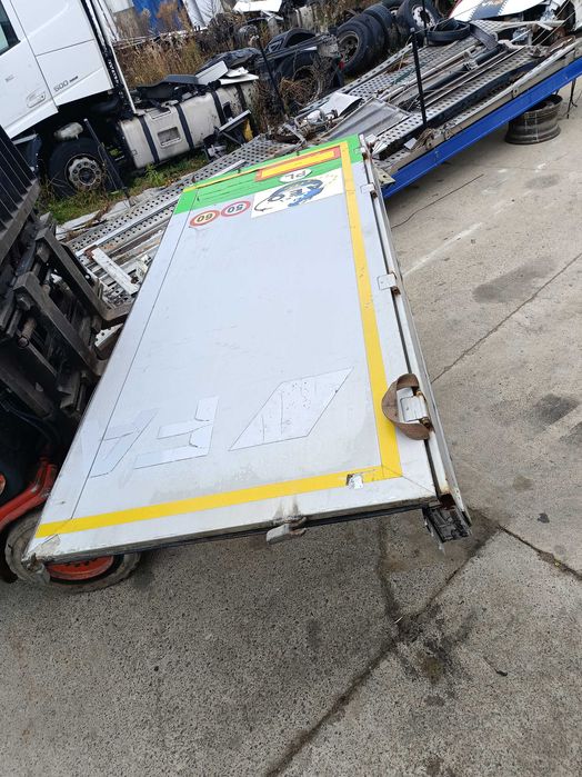 Drzwi TYŁ  KPL przyczepa NACZEPA  wecon słupek 296cm