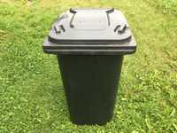 Kosz pojemnik na śmieci odpady zmieszane 240L czarny
