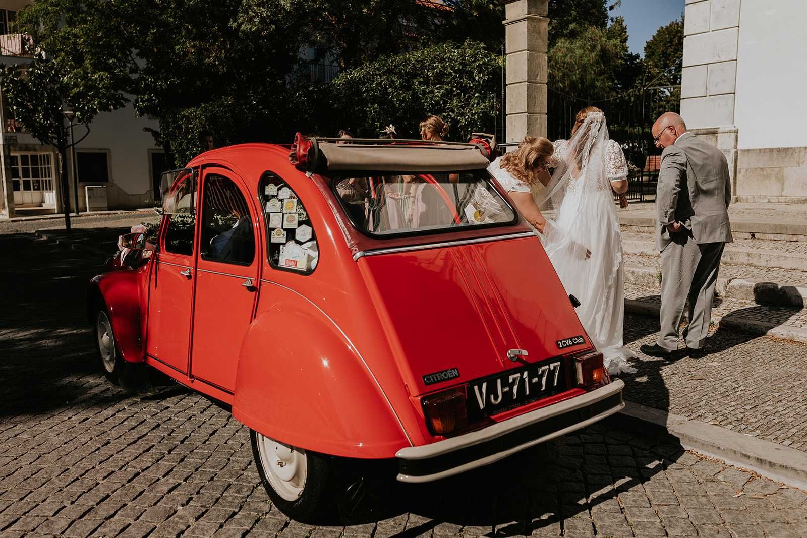 Citroen 2CV: Carro clássico para eventos e casamentos