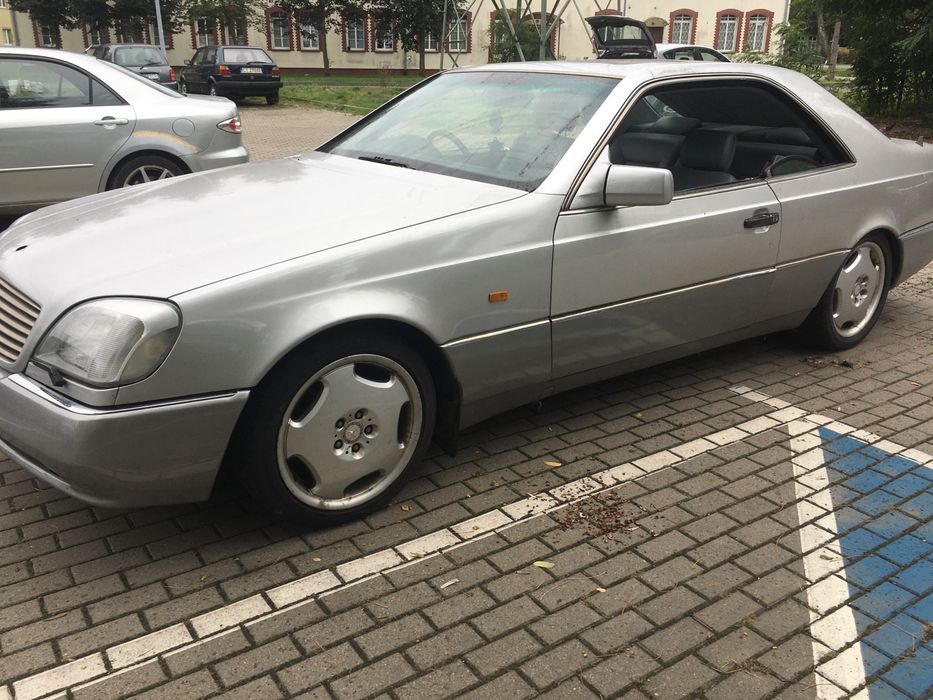 Mercedes SEC 500 S 500 CL 500 C 140 COUPE 5.0 V8 1993 rok benzyna LPG