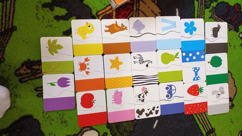 Puzzle wzory kolory