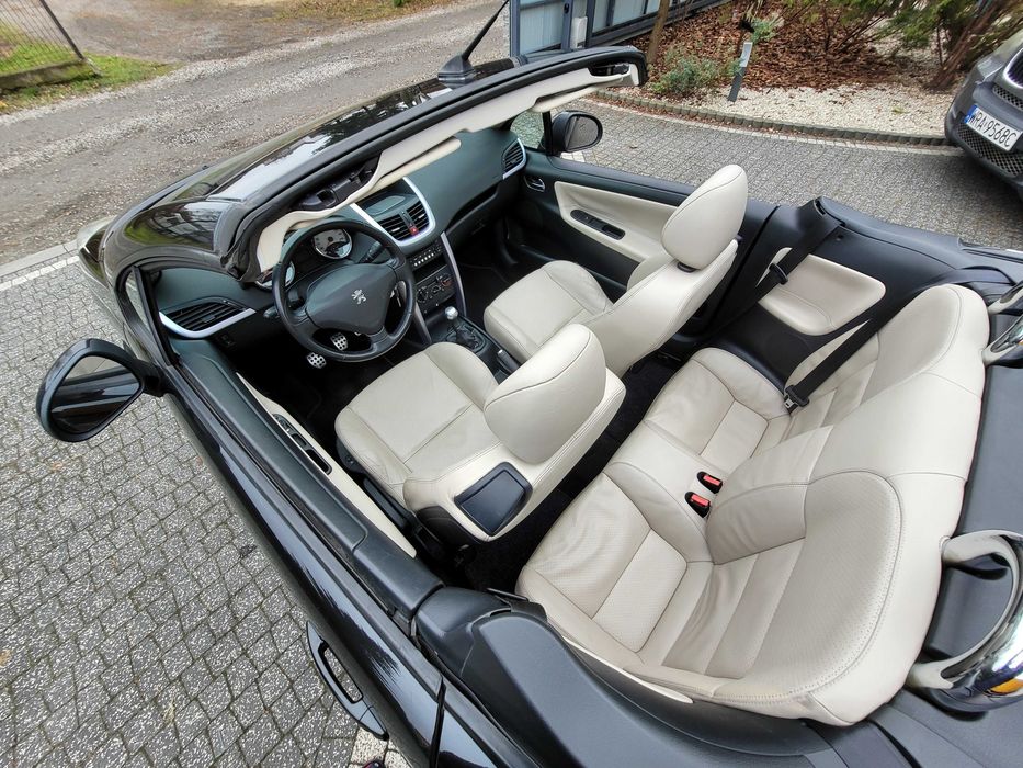 Peugeot 207 CC 1.6 16V VTi 120 Sport jasna skóra, klima elektryka