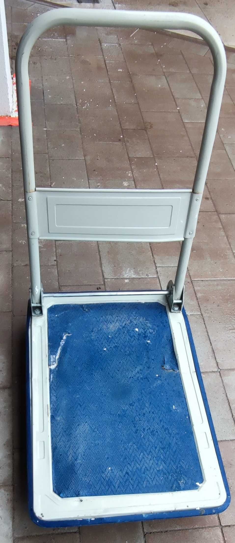 Wózek platformowy wózek magazynowy Mamut 300kg używany