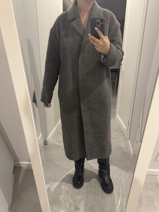 Пальто шерстяне зимове тепле