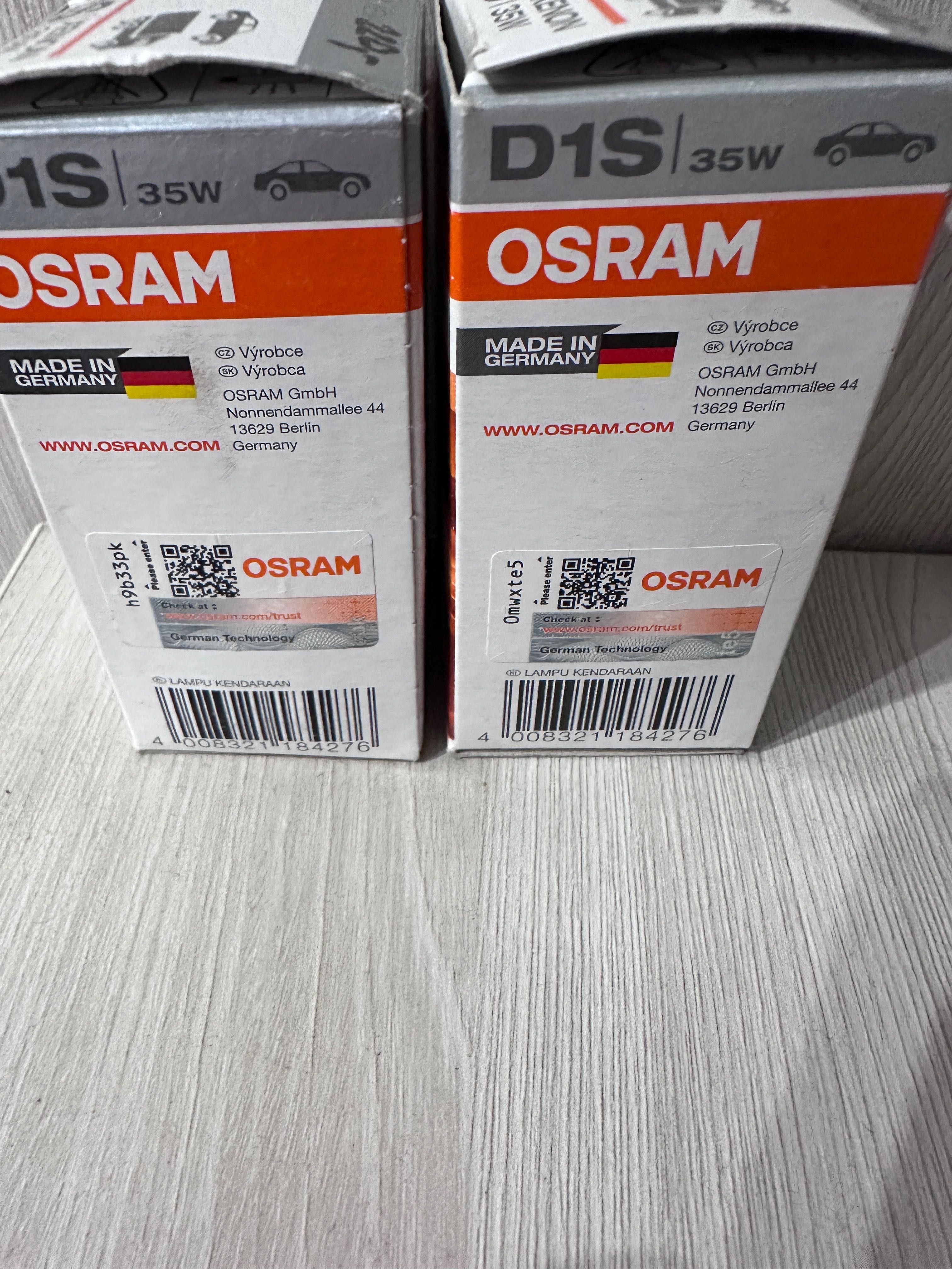 Żarówki Osram D1S Nowe!!
