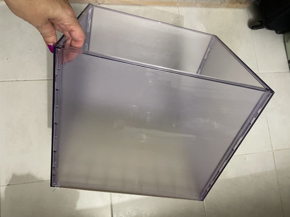 Caixas de arrumação IKEA — Transparentes e empilháveis