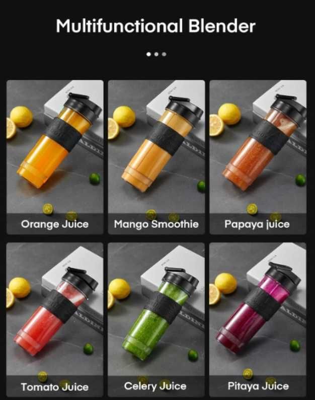 Blender 500 W młynek do kawy, Shake, Smoothie Maker To Go