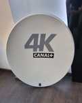 Antena satelitarna 80cm + konwerter Twin, NOWA