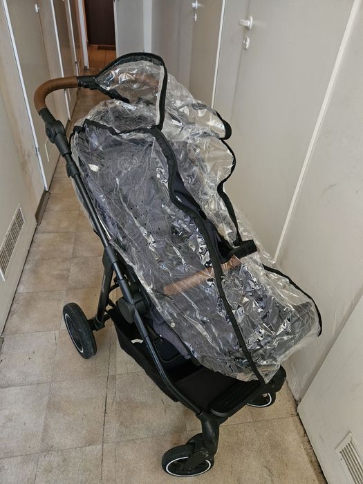 Kinderkraft Dwustronna spacerówka ALL ROAD grey/dark blue