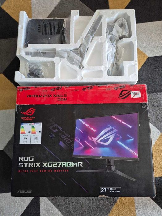 ASUS ROG Strix XG27AQMR 2560x1440 Hz 300 Fast IPS USB 3.2 HUB HDR10