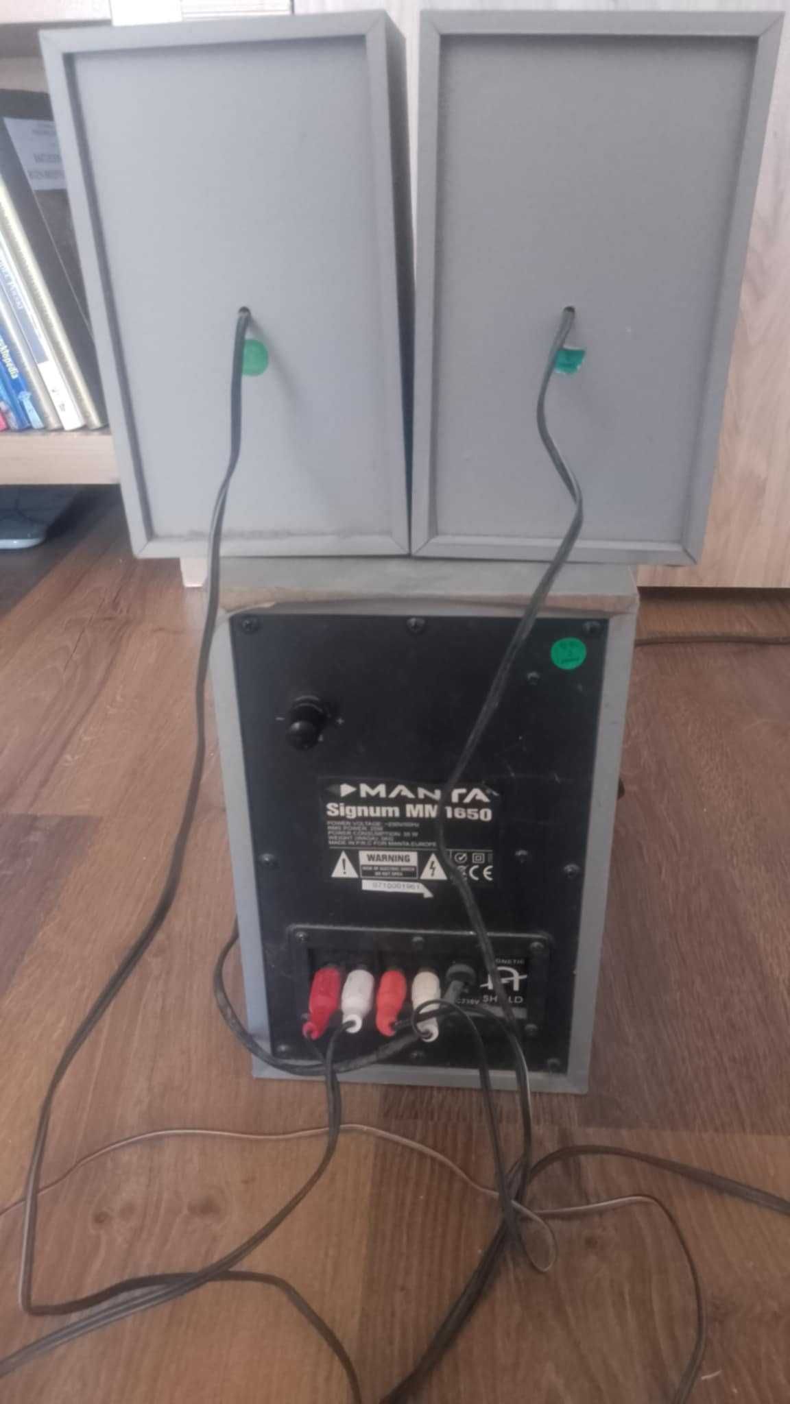 2 głośniki + subwoofer