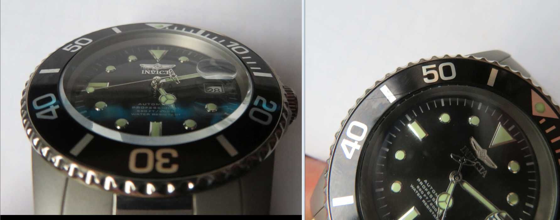 zegarek diver Invicta   tytanowa