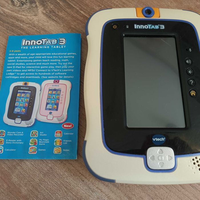 3+ Развивающий планшет Vtech Innotab 3 + игры + доп. картридж