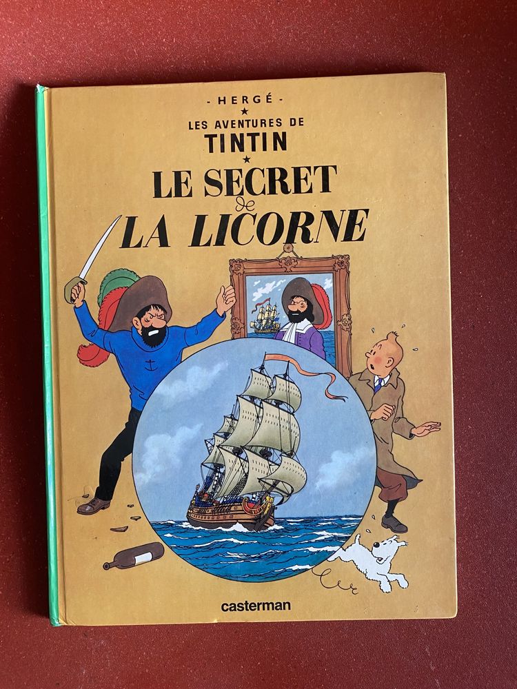 Tintin Le Trèsor de Racckham le Rouge e Le Secret de la Licorne Tintin