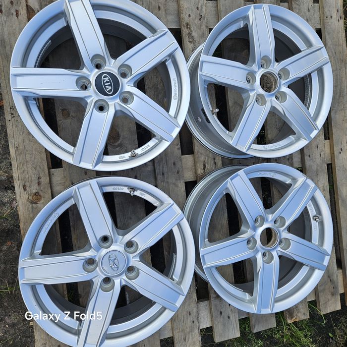 Alufelgi 16 Kia Ceed Venga Soul Hyundai I30 Elantra 5x114,3 TPMS ET50