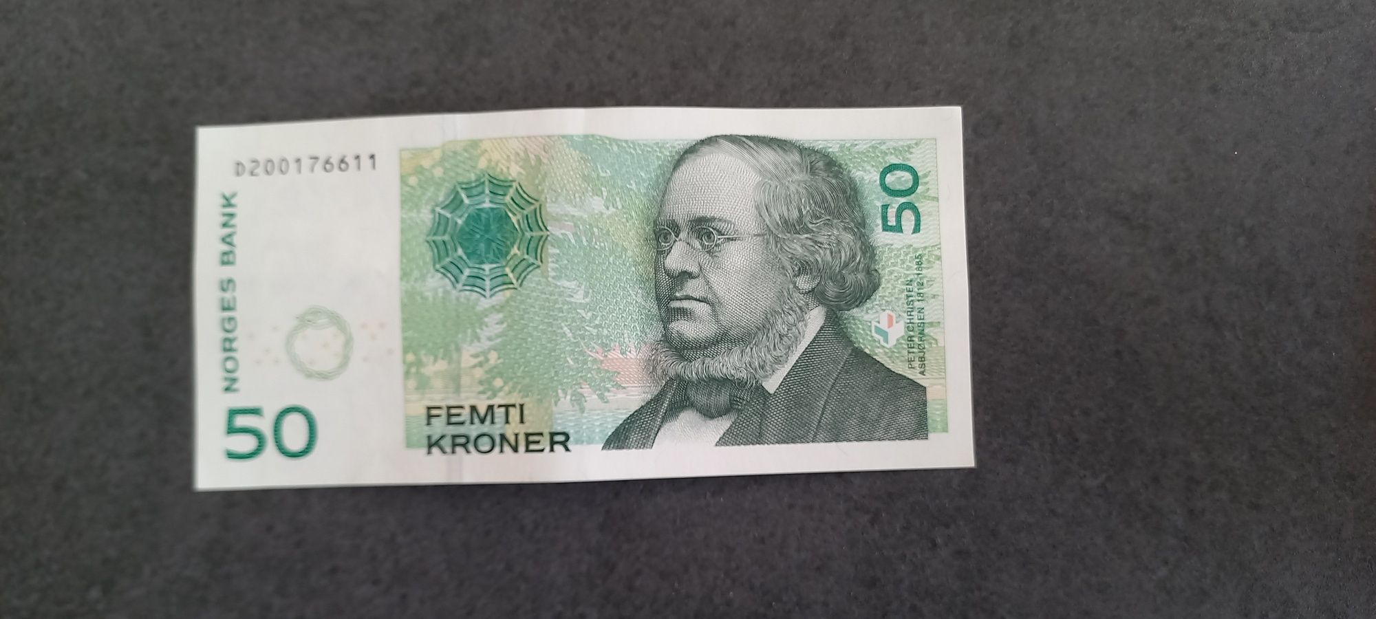 Korona Norweska banknot 50