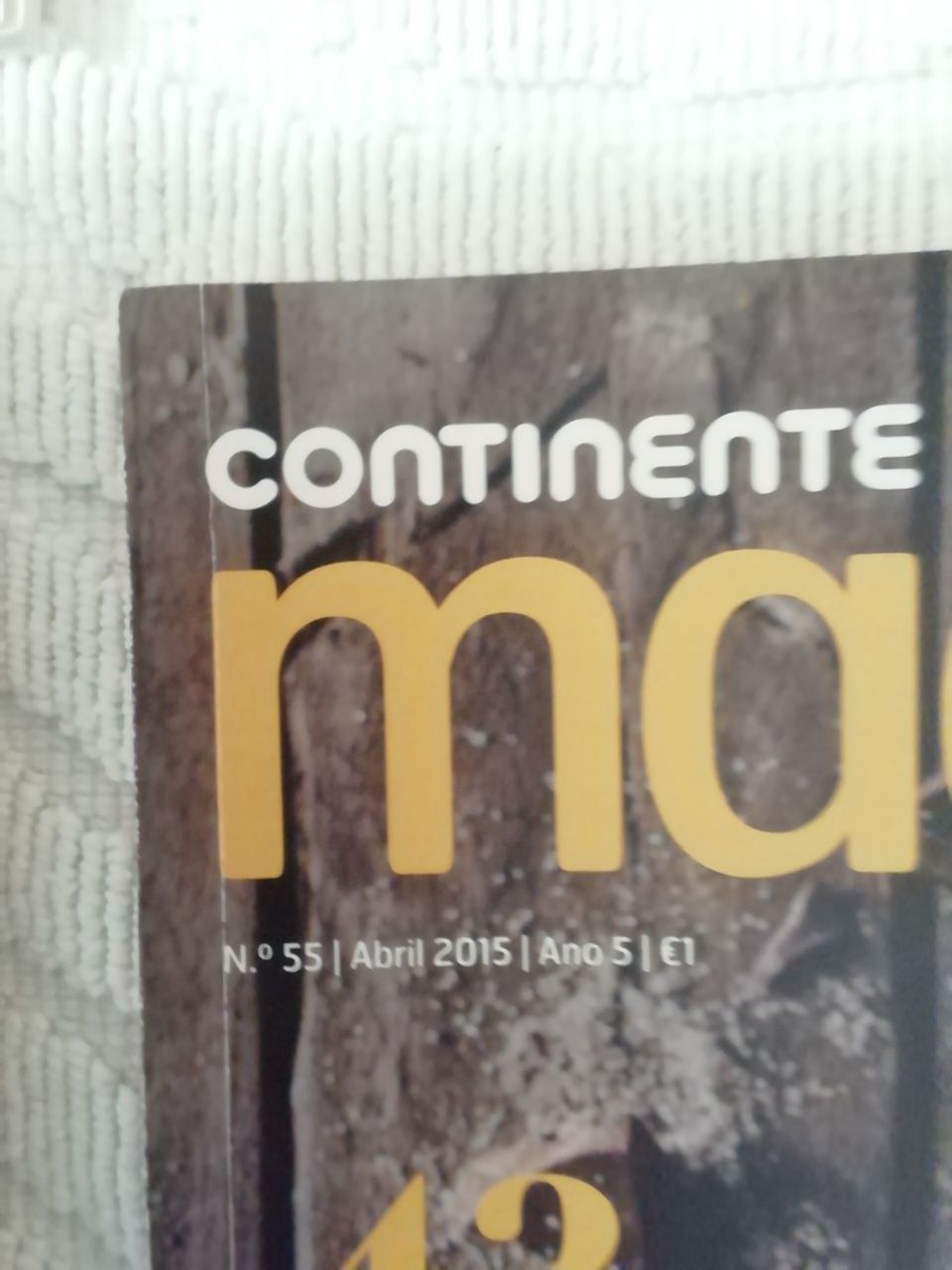 Revistas Continente de 2014 e 2015