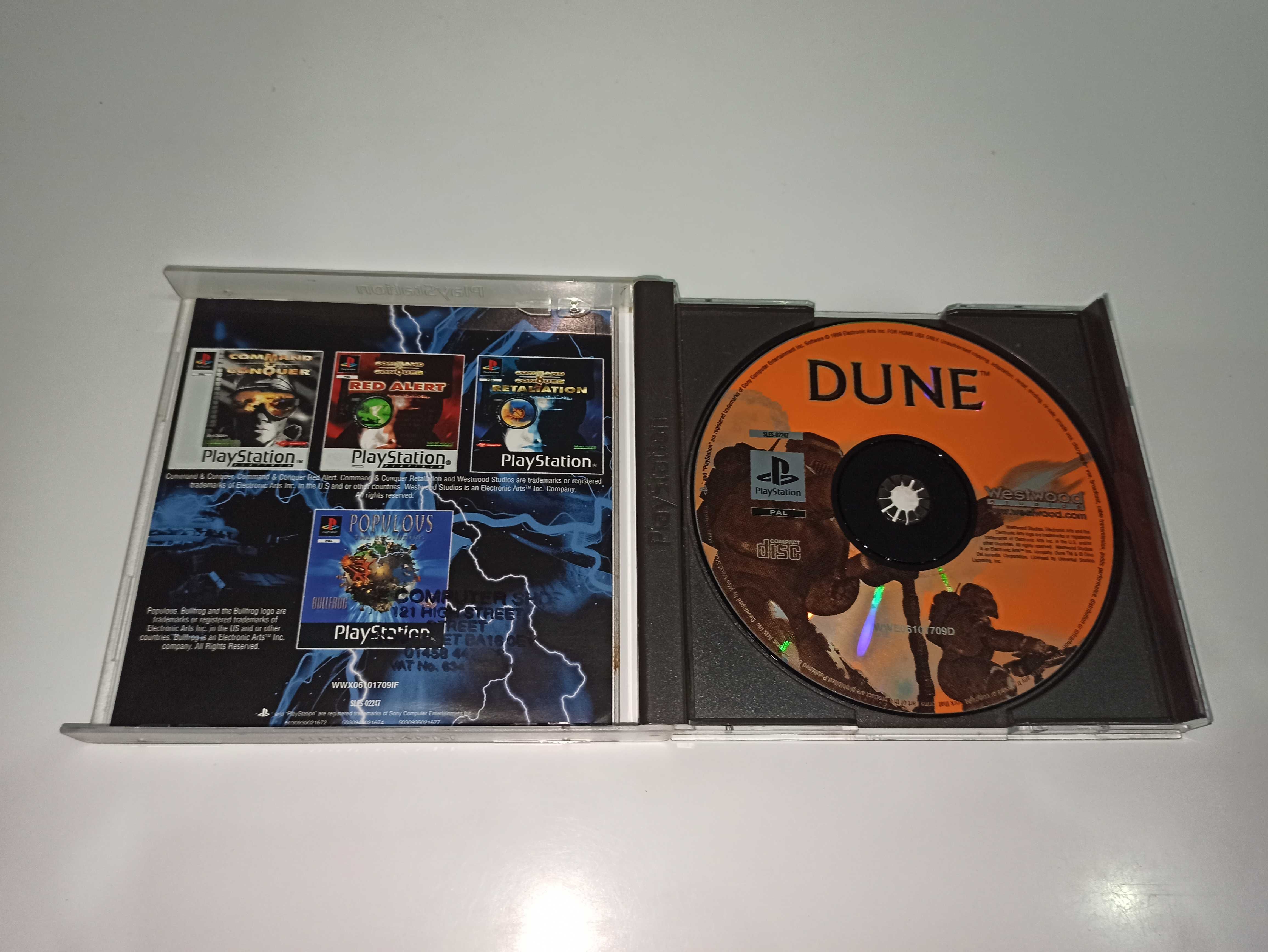 sony psx psone DUNE unikat zadbana strategia od WESTWOOD Studio