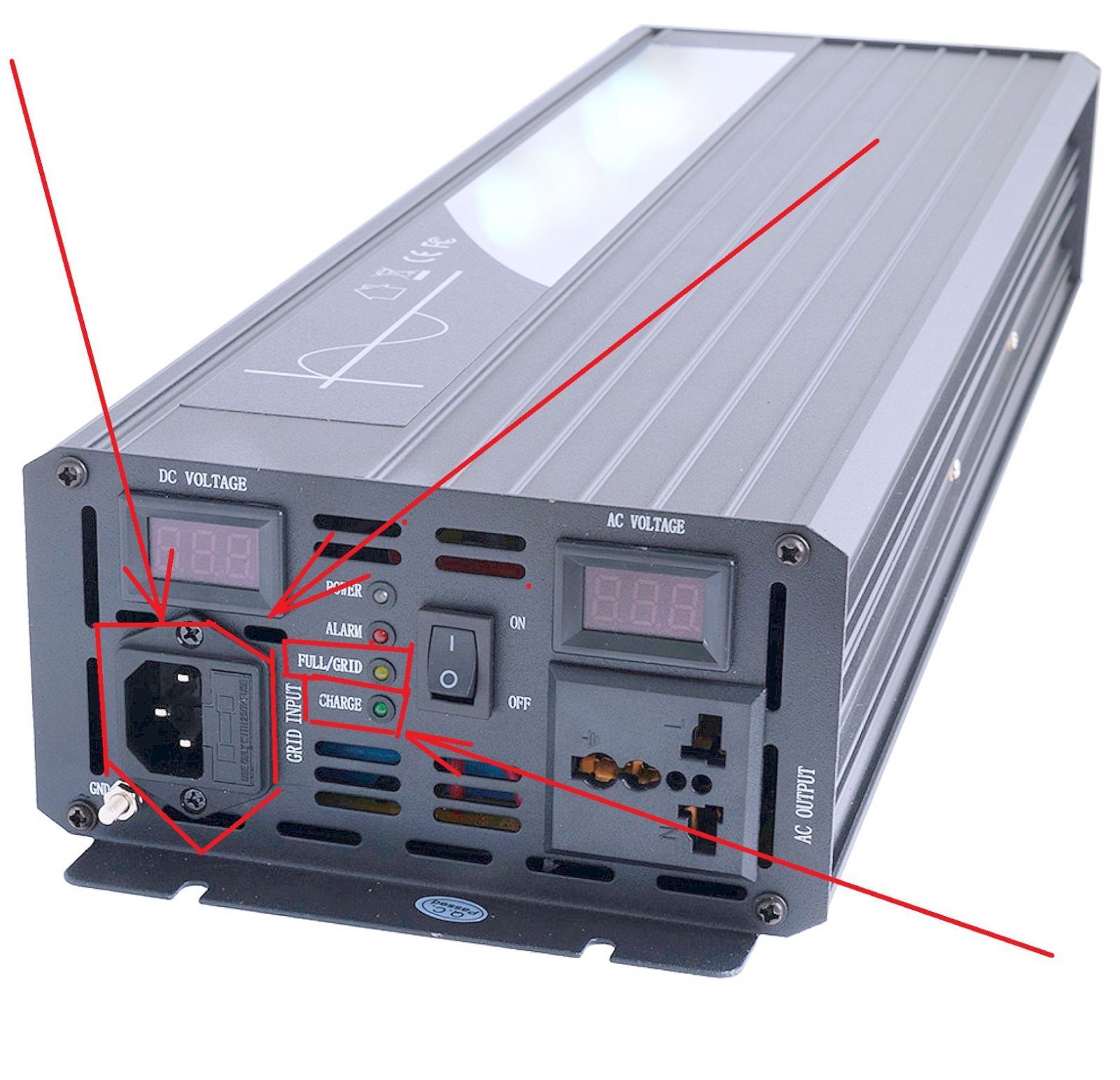 UPS УПС ИБП ДБЖ 12V 4000W ЧИСТИЙ СІНУС бесперебойник Інвертор инвертор